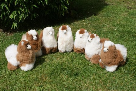 Alpaca knuffel bont