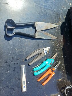 Scheertafel compleet