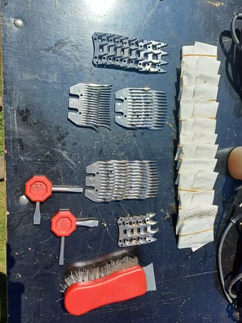 Scheertafel compleet